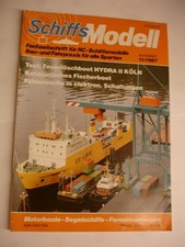 Schiffsmodell Zeitschrift von