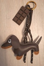 Schlüsselanhänger Taschenanhänger Dackel, Schokolade Neu Bloggerstyle 
