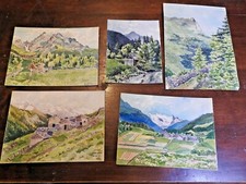 H. HLAVACEK  - 5 Aquarelle -