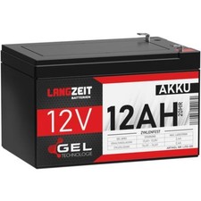 Akku 12V 12AH Gelakku Bleiakku GEL Batterie Bleigel Elektrofahrrad E-Bike USV