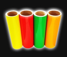 23,99€/m² Neon Plotterfolie Oracal 7510 Autofolie Markierungsfolie 63cm 31,5cm