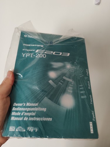 Yamaha psr e203 - yamaha, ypt-200