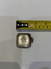 Silber Vesta Etui Streichholz