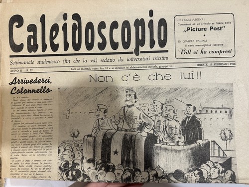 Zeitschrift triest kaleidoskop - zeitschrift,