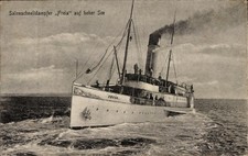 Ak Salonschnelldampfer Freia - 10958987