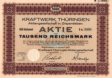 Elektrizitätswerk Gispersleben AG - Kraftwerk Thüringen AG - Engie aus Gispersl.