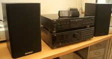 JVC RX-212 Receiver/XL-V174 CD-Player m. Quadral KX-80 II Boxen & Fernbedienung