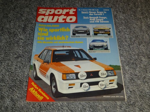 Sport auto 1981 - auto, mitsubishi
