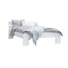 Futonbett - weiß - 140x200 cm