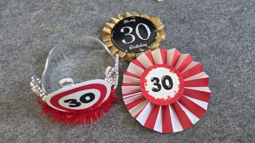 Geburtstag deko set - 30., deko-set