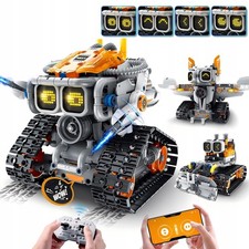3in1 Technik Roboter Bauspielzeug App Ferngesteuerte Roboter Baukasten 541 Stück