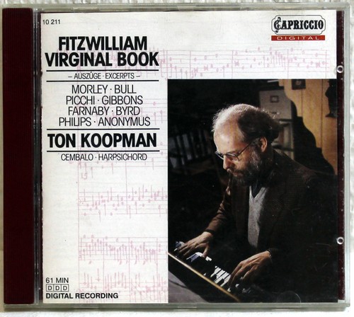Fritzwilliam virginal book - cd,