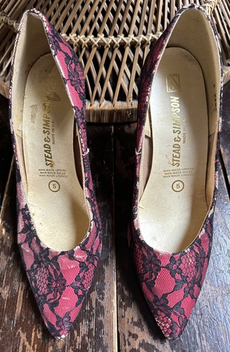 Vintage 80er fuchsia pink