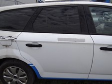 Tür Ford Mondeo MK4 BA7 Kombi hinten rechts Frost Weiss