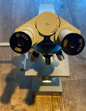 Binokular Carl Zeiss Jena Arzt Forschungs Mikroskop Laboval 2  DDR Forschung