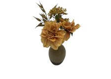 Kunstblumenstrauss Dahlie mit