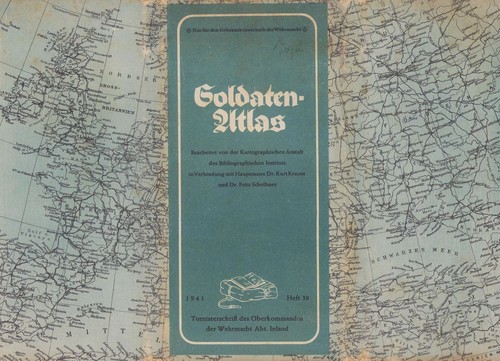 Antik soldatenatlas 1941 heft - antik,