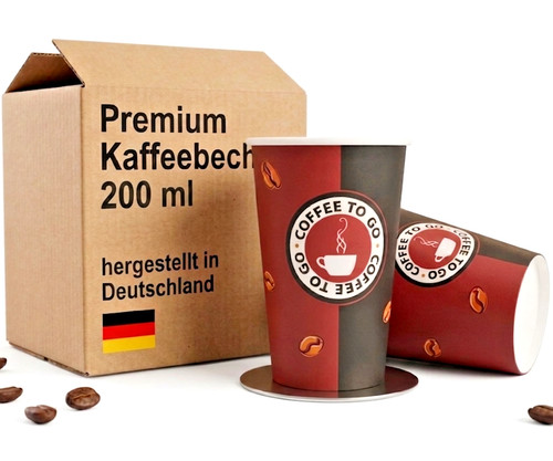 Kaffeebecher 200ml coffee - kaffeebecher, to