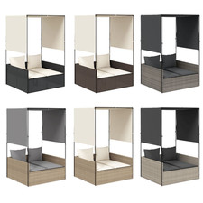 Doppel-Sonnenliege Gartenliege