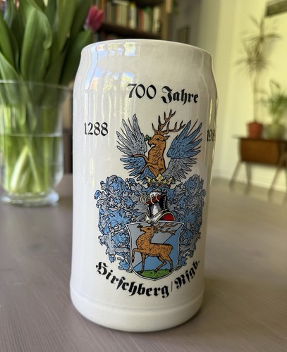 Bierkrug 700 jahre hirschberg - 700,
