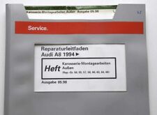 Audi A8 D2, Karosserie-Montagearbeiten Außen, Reparaturleitfaden