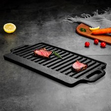 Gusseisen Grillplatte Eckig