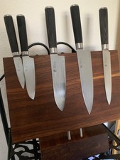 Damaszener messer set mit - messer,