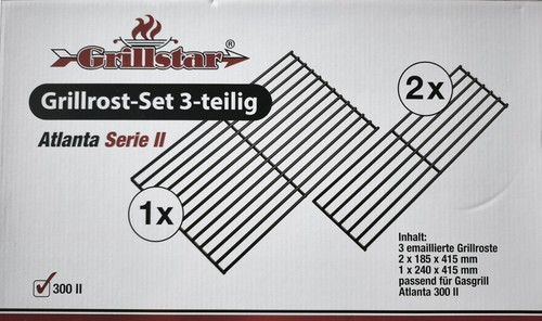 Grillstar grillrost set - grillrost, 3