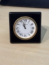 Cartier Panthere Reiseuhr Ref 0251 Quartz - braucht Batterie - einwandfrei