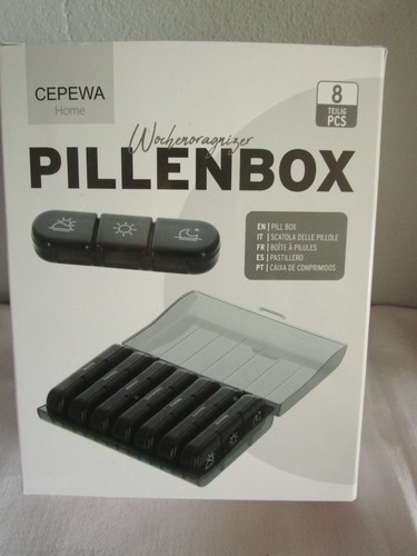Pillenbox für eine - , woche,