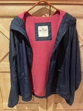 Hollister Herren Jacke XL dunkelblau