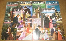 10 MyLady historische Liebesromane Romanhefte Taschenhefte aus Nr. 299-344 po331