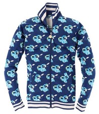 Humör Herren Sweater Sweat Tracktop Gr.XS Sweatjacke Nico Blau 111855