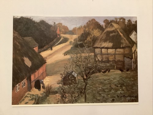 Postkarte modersohn - 1, o.