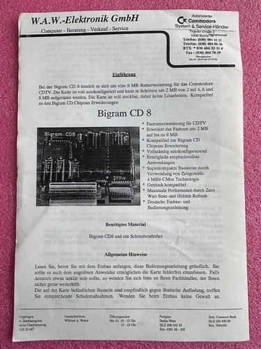 Cdtv bigram von - cdtv,