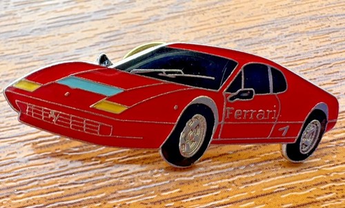 Ferrari style auto emaille - ferrari,
