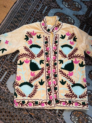 Handgefertigte samt suzani - handgefertigte,
