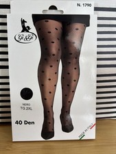 🖤 Nylonsstrumpfhose mit