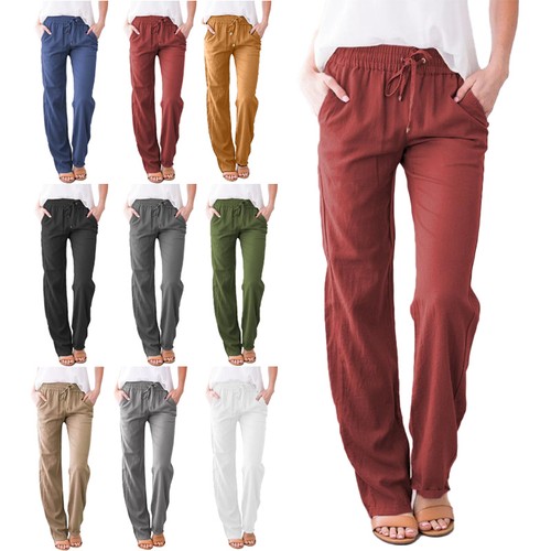 Leinenhose damen hose sommer - damen,
