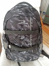 SATCH Schultasche Schulrucksack Schulranzen 30 L - ab Klasse 5 Grau/ Schwarz 