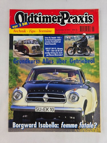 Oldtimer praxis heft september - oldtimer,