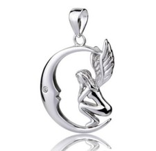 KX Engel Fee Elfe im Mond aus