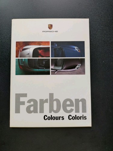 Porsche farben colours coloris - porsche,