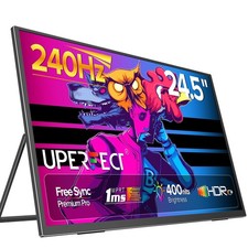 24,5 Zoll Tragbarer Monitor 240Hz Gaming Monitor 1920x1080 HDMI Typ-C for PS4/5