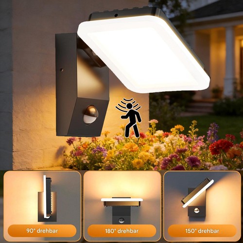 Led außenleuchte mit - led,