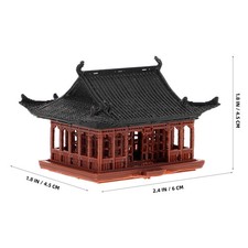 Miniatur-Pavillon Statue
