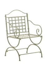 Stuhl Lotta Gartenstuhl Metallstuhl Stuhl Terrassenstuhl Eisen Antik Shabby