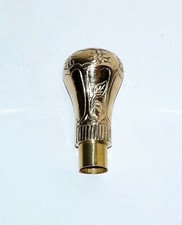 Messinggriff goldener runder