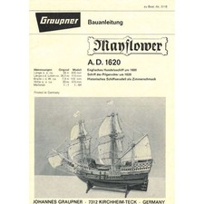 Bauplan Mayflower Modellbauplan
