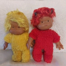 Hörzu - Plüschfigur  Engelchen und Teufelchen..ca. 26 cm  -alt